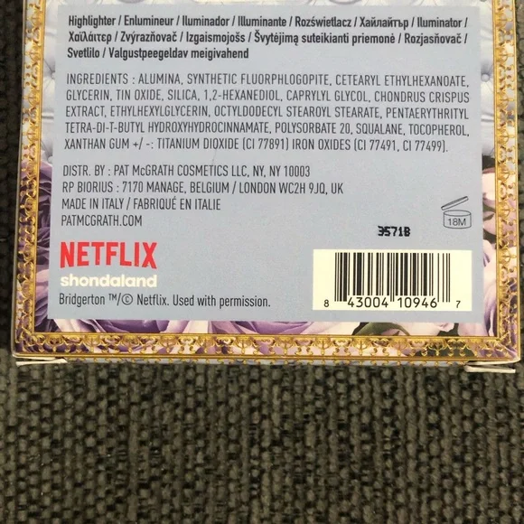 McGrath Labs Bridgerton Skin Fetish Sublime Skin Highlighter Incandescent Gold - Picture 5 of 5